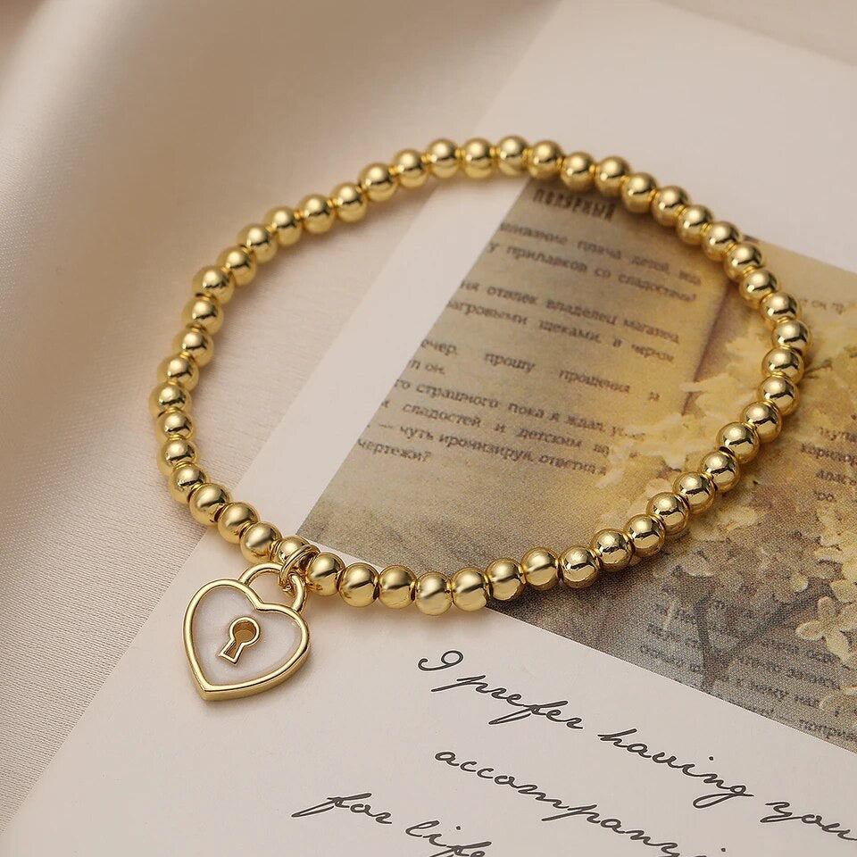 Lock Heart Bracelet